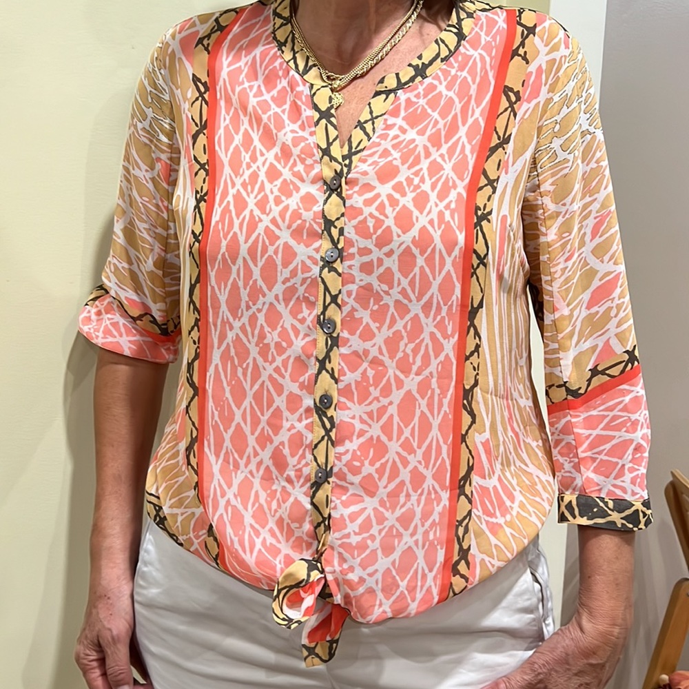 NWOT Nic Zoe top, S